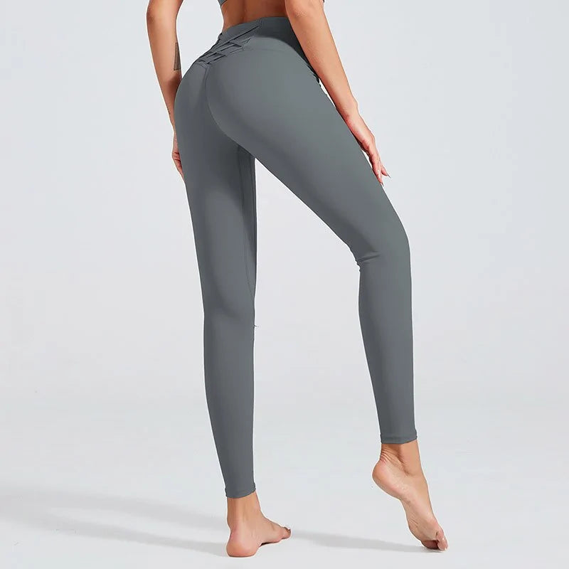 Kaminsky Soft Naked-Feel Athletic Fitness Leggings